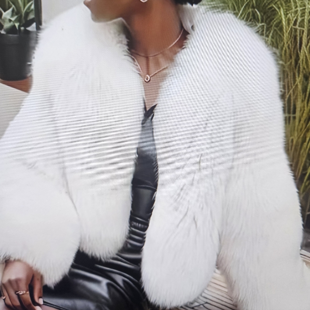 Luxurious Faux Fur Coat